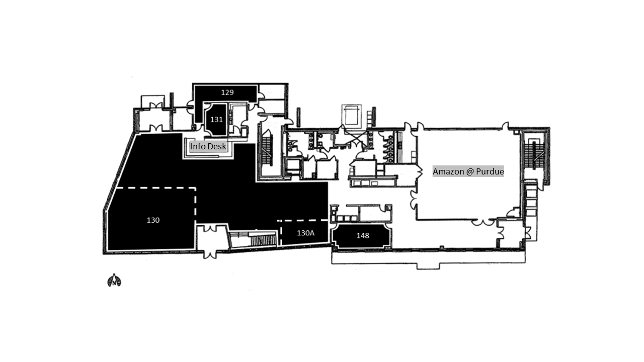 Krach Leadership Center First Floor plan layout