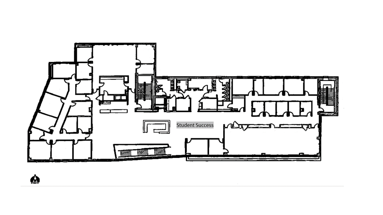 Krach Leadership Center Fourth Floor plan layout